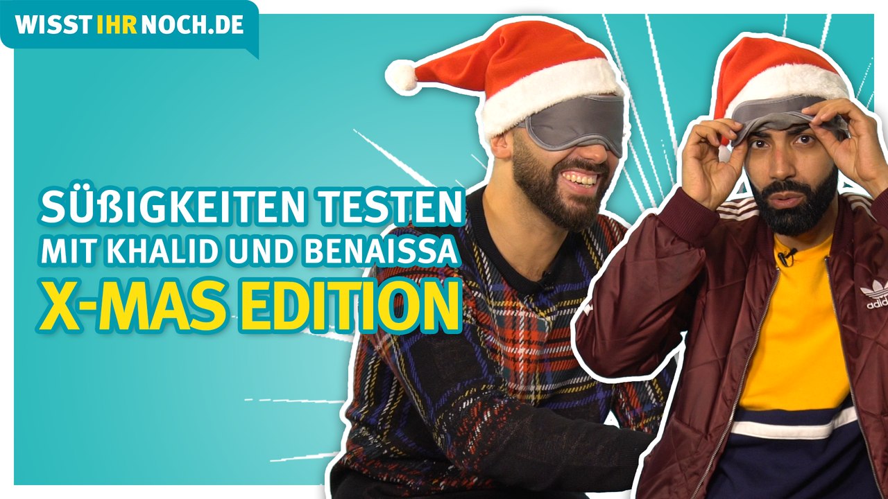 Rebellcomedy - Khalid und Benaissa testen Weihnachtssüßigkeiten  | Wisst ihr noch?