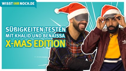 Rebellcomedy - Khalid und Benaissa testen Weihnachtssüßigkeiten  | Wisst ihr noch?