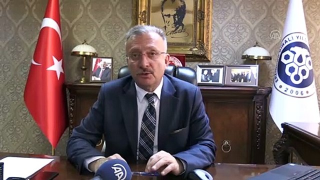 Erzincan Binali Yıldırım Üniversitesi Rektörü Levent, AA'nın 'Yılın Fotoğrafları' oylamasına katıldı