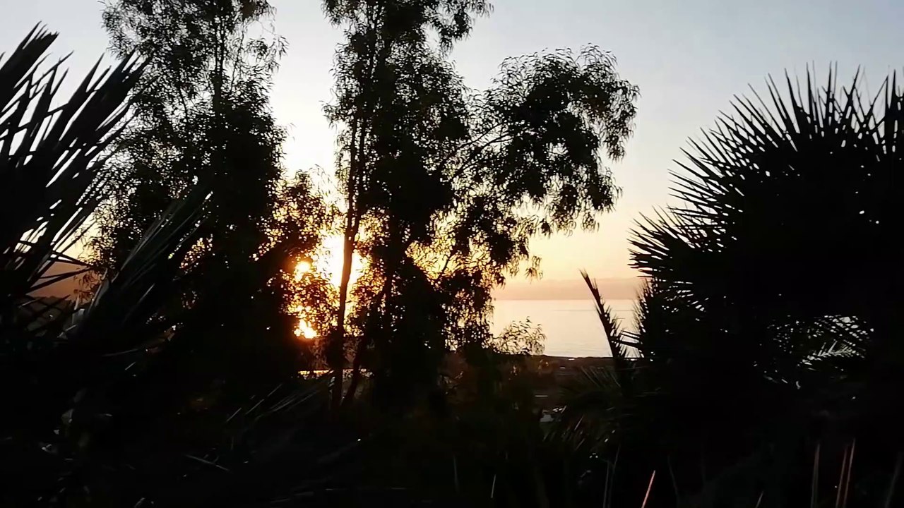 A sunset in Santo Stefano di Camastra