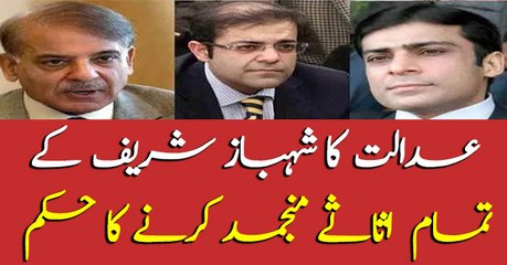 AC orders to confiscate Shahbaz Sharif's property