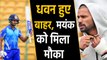 India vs West Indies : Mayank Agarwal replaces Shikhar Dhawan in ODI Series|वनइंडिया हिंदी