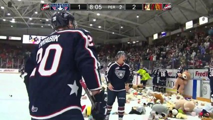 2019 Teddy Bear Toss: Tri-City Americans