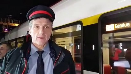 Le  plus ancien contrôleur de la SNCF !