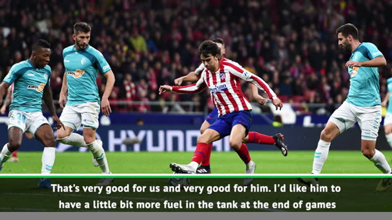 Joao Felix bringing a sense of danger to Atletico - Simeone