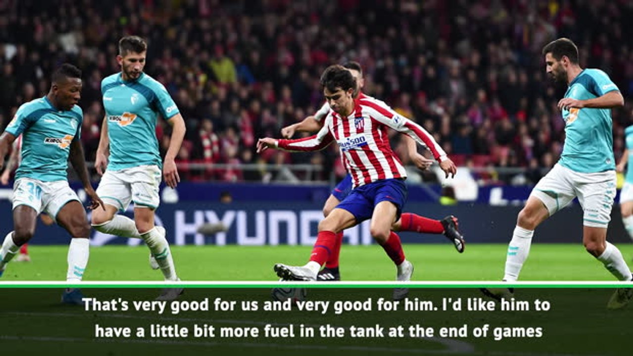Joao Felix bringing a sense of danger to Atletico - Simeone