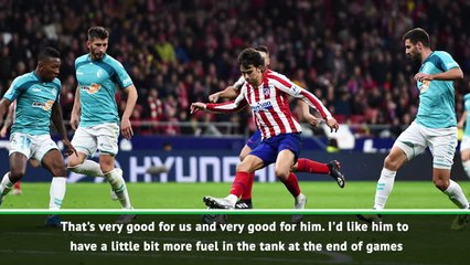 Joao Felix bringing a sense of danger to Atletico - Simeone