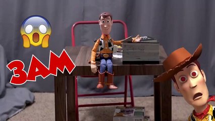 Calling Woody From TOY STORY 4 On FACETIME At 3 AM!! *He came to MY HOUSE!!!!