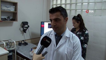 Erken doğan Ediz bebek kör olmaktan lazer tedavisiyle kurtuldu