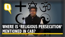 Where Is ‘Religious Persecution’ Written Into the Citizenship Amendment Bill 2019?