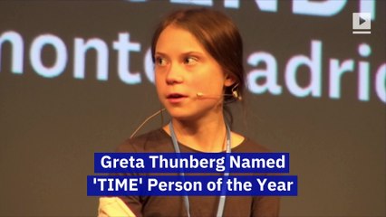 Greta Thunberg Named 'TIME' Person of the Year