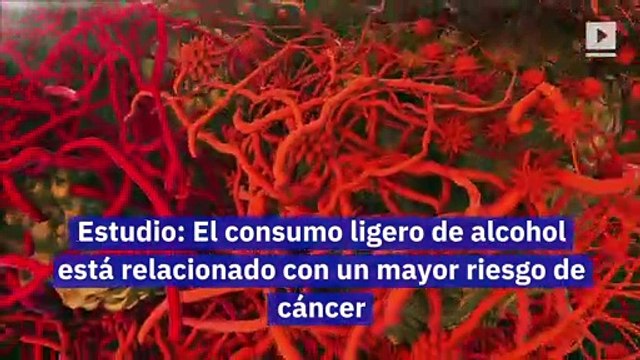 Estudio: El consumo ligero de alcohol está relacionado con un mayor riesgo de cáncer