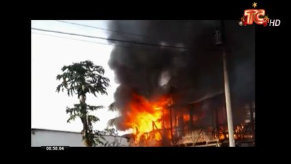 Incendio consumió toda una vivienda en Portoviejo