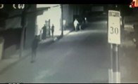 Cámara de seguridad capta el momento en que un sujeto huye luego de  robar una tienda en Guayaquil