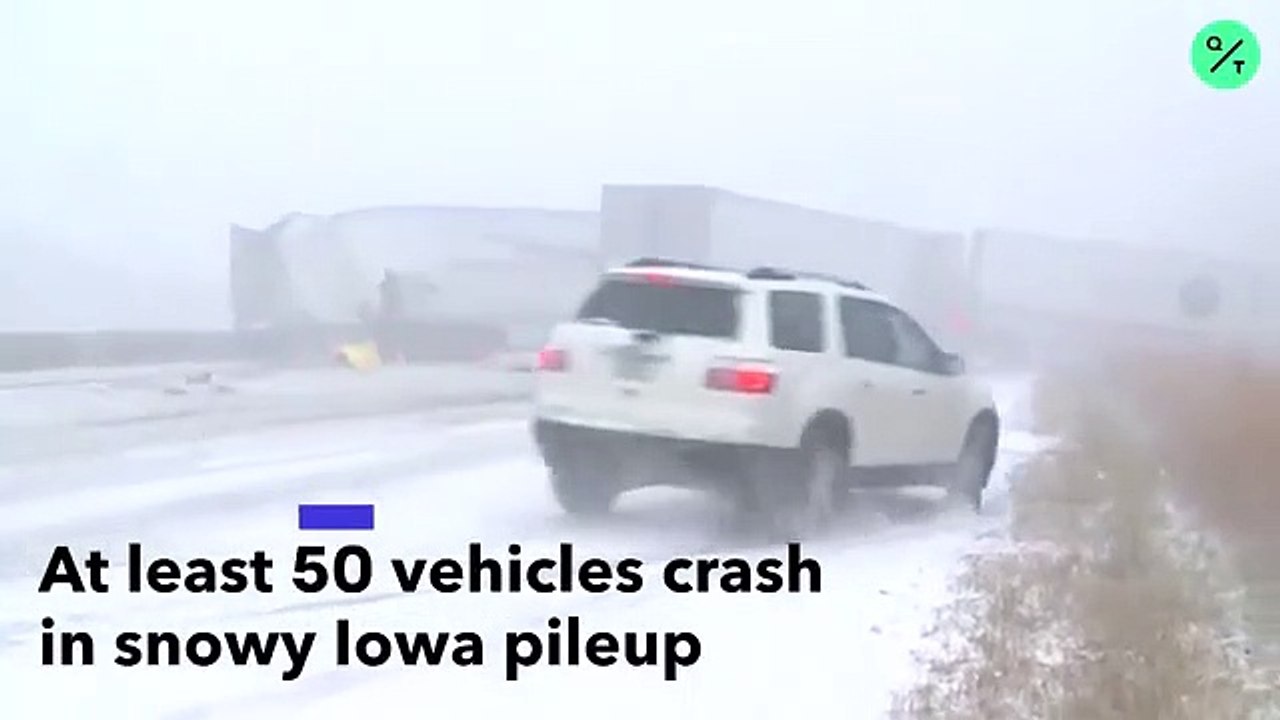Une collision impliquant 50 véhicules est survenue sur l'autoroute autoroute entre Altoona et Des Moines