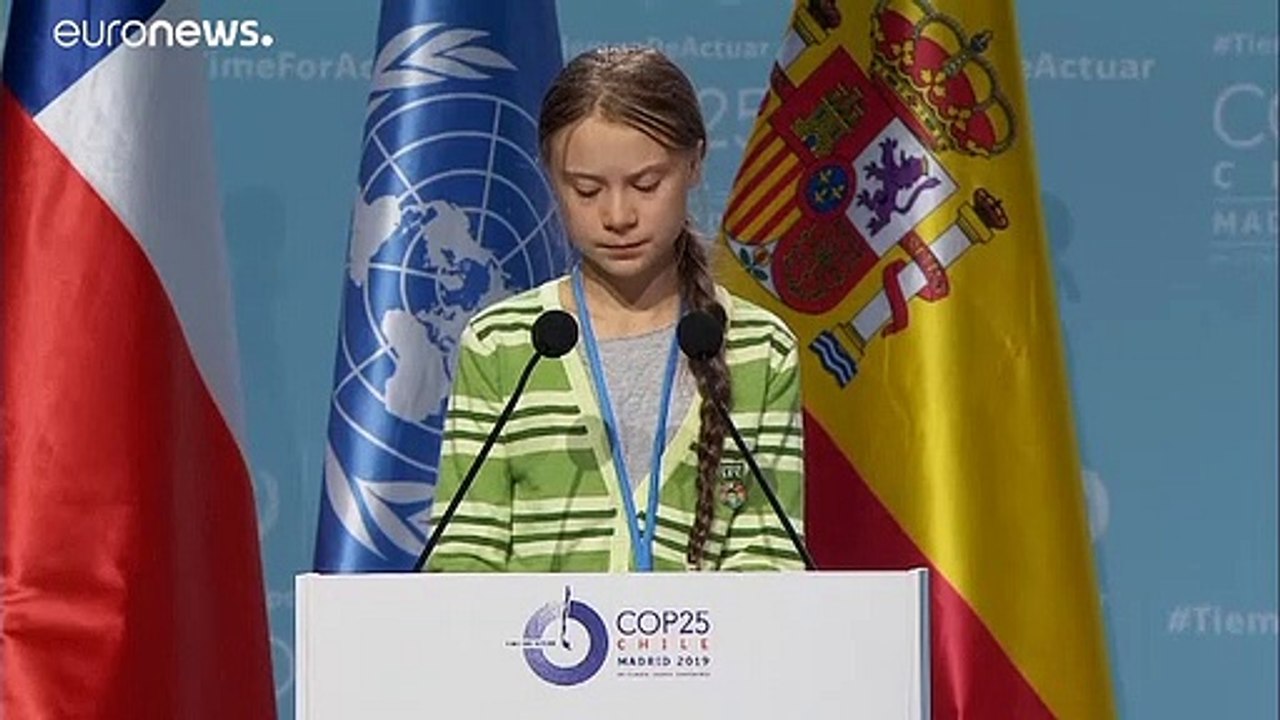 Greta Thunbergs Abschlussrede in Madrid: 'Kein Gefühl der Dringlichkeit'