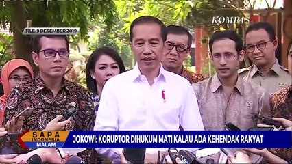 Pro Kontra Pernyataan Jokowi Soal Koruptor Dihukum Mati