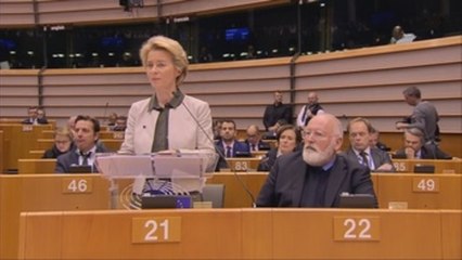 Von der Leyen presenta el Pacto Verde Europeo