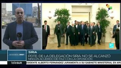 Tải video: Inicia 14 ronda de conversaciones de paz de Siria en formato de Astaná