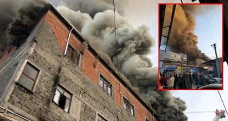 Zonguldak'ta büyük yangın! Saatlerdir söndürülemedi