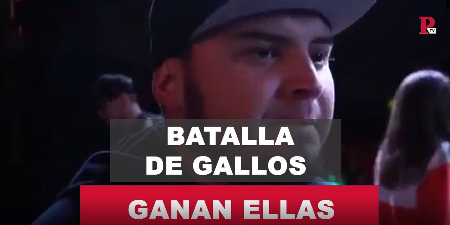 La batalla de gallos la ganan ellas