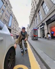 Balade en roller à 360°