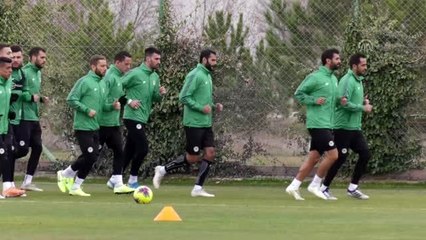 Konyaspor'da Medipol Başakşehir maçı hazırlıkları - KONYA