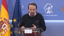 Iglesias transmite al Rey su 