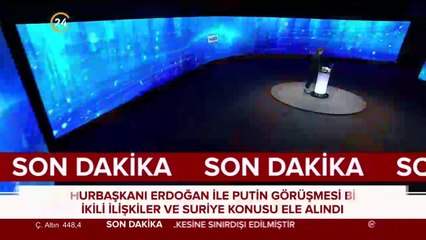 Cumhurbaşkanı Erdoğan ile Putin telefon görüşmesi