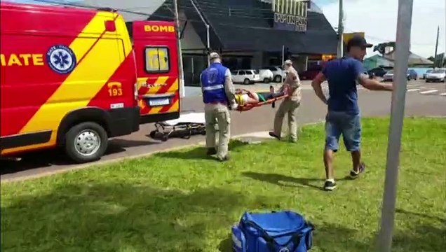 Acidente é registrado na Avenida Tancredo Neves