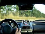 Speed, video en smart roadster à Dreux