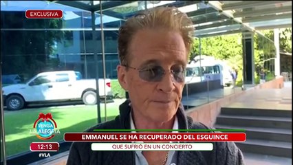 ¡Emmanuel habla de la participación de su hijo Alexander como juez de La Academia! |Venga La Alegría