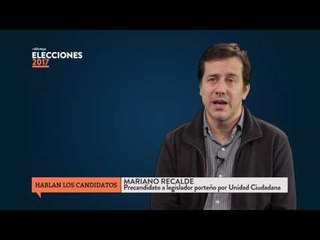 Elecciones 2017 | Entrevista a Mariano Recalde