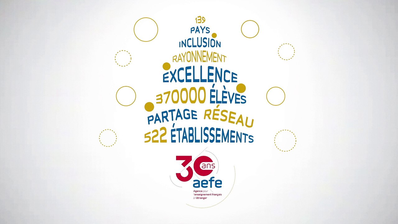 Carte de vœux animée 2020 de l'AEFE