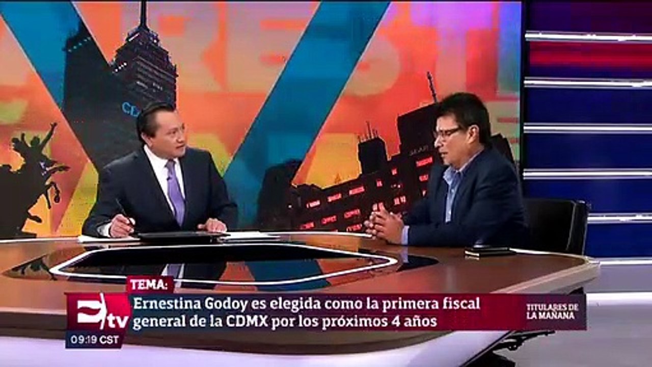 Ernestina Godoy como fiscal de la CDMX, en opinión de Adrián Rueda