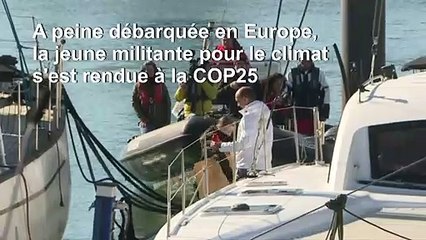 Greta Thunberg, personnalité de l'année du Times et star de la COP25