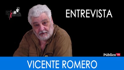 Entrevista a Vicente Romero - En La Frontera, 11 de Diciembre de 2019