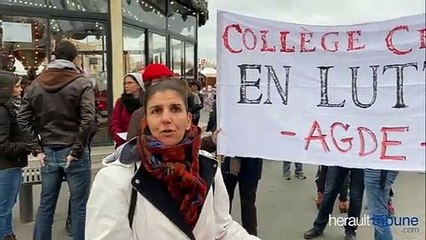 AGDE - Les syndicats se mobilisent contre la réforme des retraites