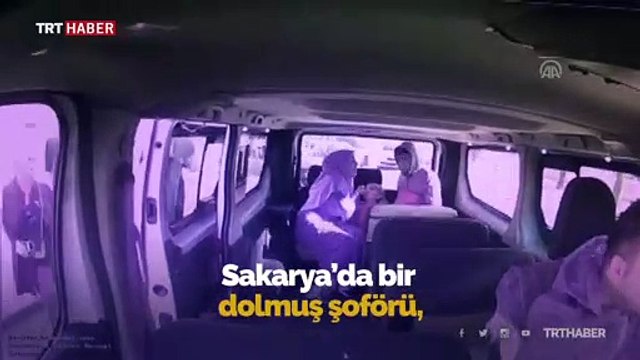 Sakarya'da boğazına şeker kaçan çocuğu dolmuş şoförü hastaneye yetiştirdi