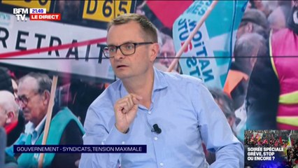 Rémi Aufrière-Privel (CFDT) sur la réforme des retraites: "Ce qui est proposé c'est tout et son contraire"