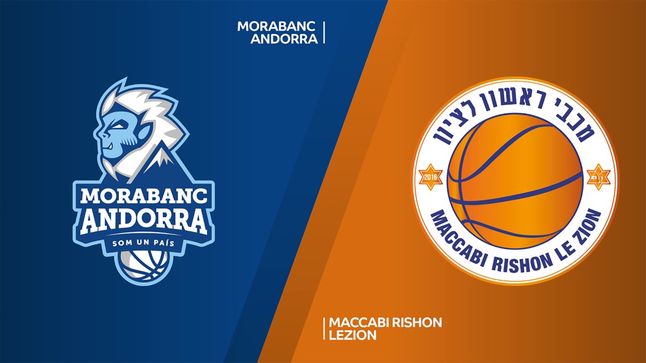 MoraBanc Andorra - Maccabi Rishon Lezion Highlights | 7DAYS EuroCup, RS Round 9