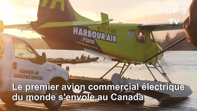 Canada: le premier hydravion commercial électrique réussit son vol d'essai