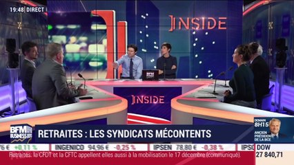 Les Insiders (2/2): les syndicats mécontents des annonces du gouvernement sur les retraites - 11/12