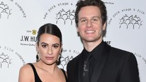 Lea Michele Says Jonathan Groff’s 'Matrix 4' Role Has Been a 'Hard Secret For Me To Keep'