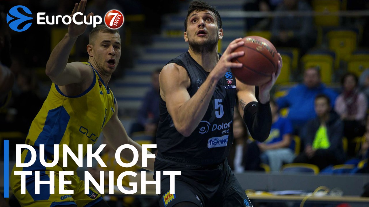 7DAYS EuroCup Dunk of the Night: Alessandro Gentile, Dolomiti Energia Trento