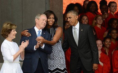 Michelle Obama Talks About Her Friendship With George W. Bush