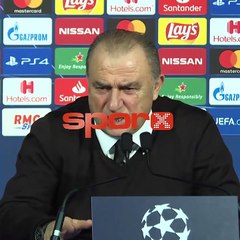 Fatih Terim: "Hata varsa sorumlusu benim, suçlamıyorum"