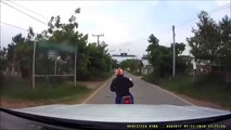 Vas en moto y una serpiente se cruza en tu camino: ¿harías esto?