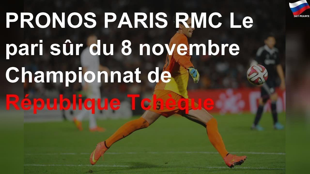 PRONOS PARIS RMC Le pari sûr du 8 novembre Championnat de République Tchèque