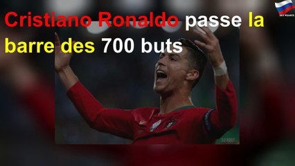Cristiano Ronaldo passe la barre des 700 buts
